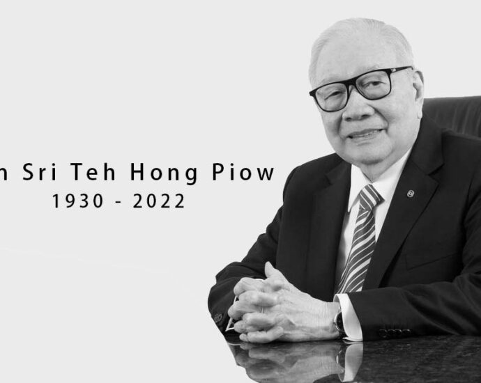Public Bank Bhd founder and chairman emeritus, director and adviserTan Sri Teh Hong Piow passes away at 92