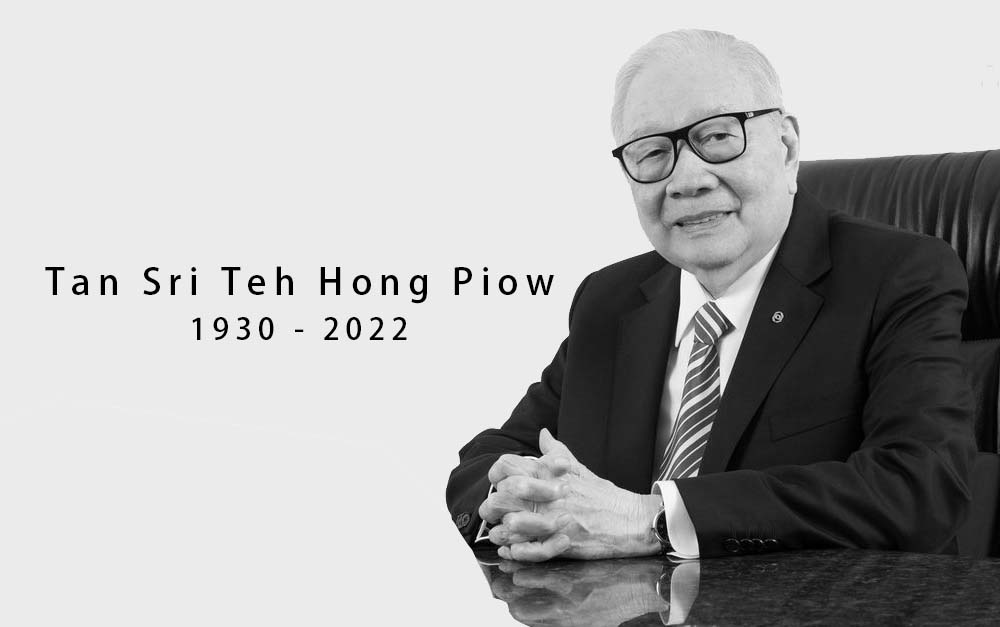 Public Bank Bhd founder and chairman emeritus, director and adviserTan Sri Teh Hong Piow passes away at 92
