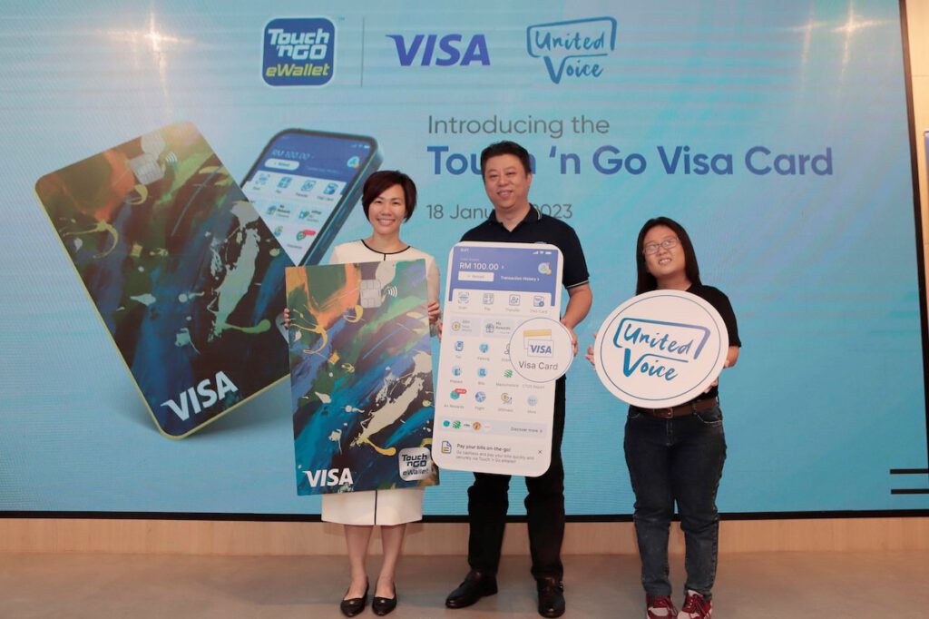 Touch n Go eWallet Visa Card for everything but toll payment