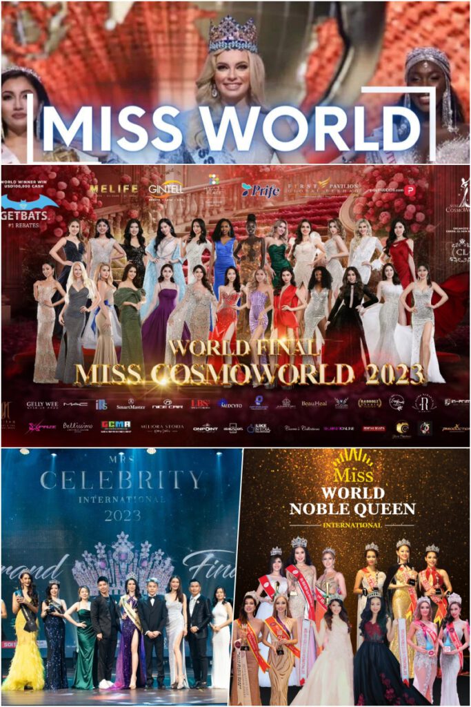 List of the International Beauty Pageants