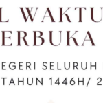 Jadual Waktu Imsak Dan Berbuka Puasa Negeri-Negeri Seluruh Malaysia Tahun 1446H / 2025M