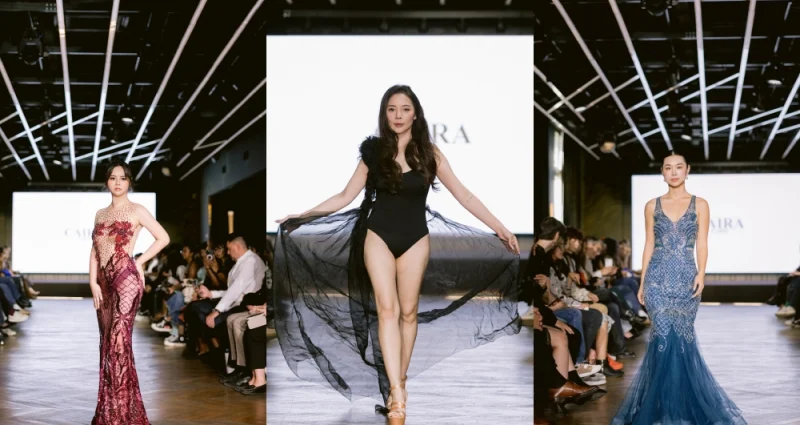 Dr. Kinmi, Sariya Ng(黄琳婷) and Charlotte Yeung(杨晓岚) Make Their Mark on the International Fashion Stage